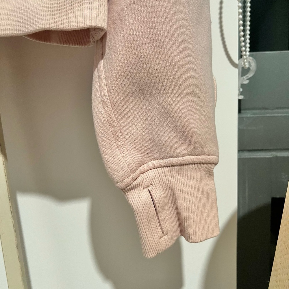 BABY PINK Lululemon Scuba Oversized Half Zip Hoodie - Picture 5 of 8